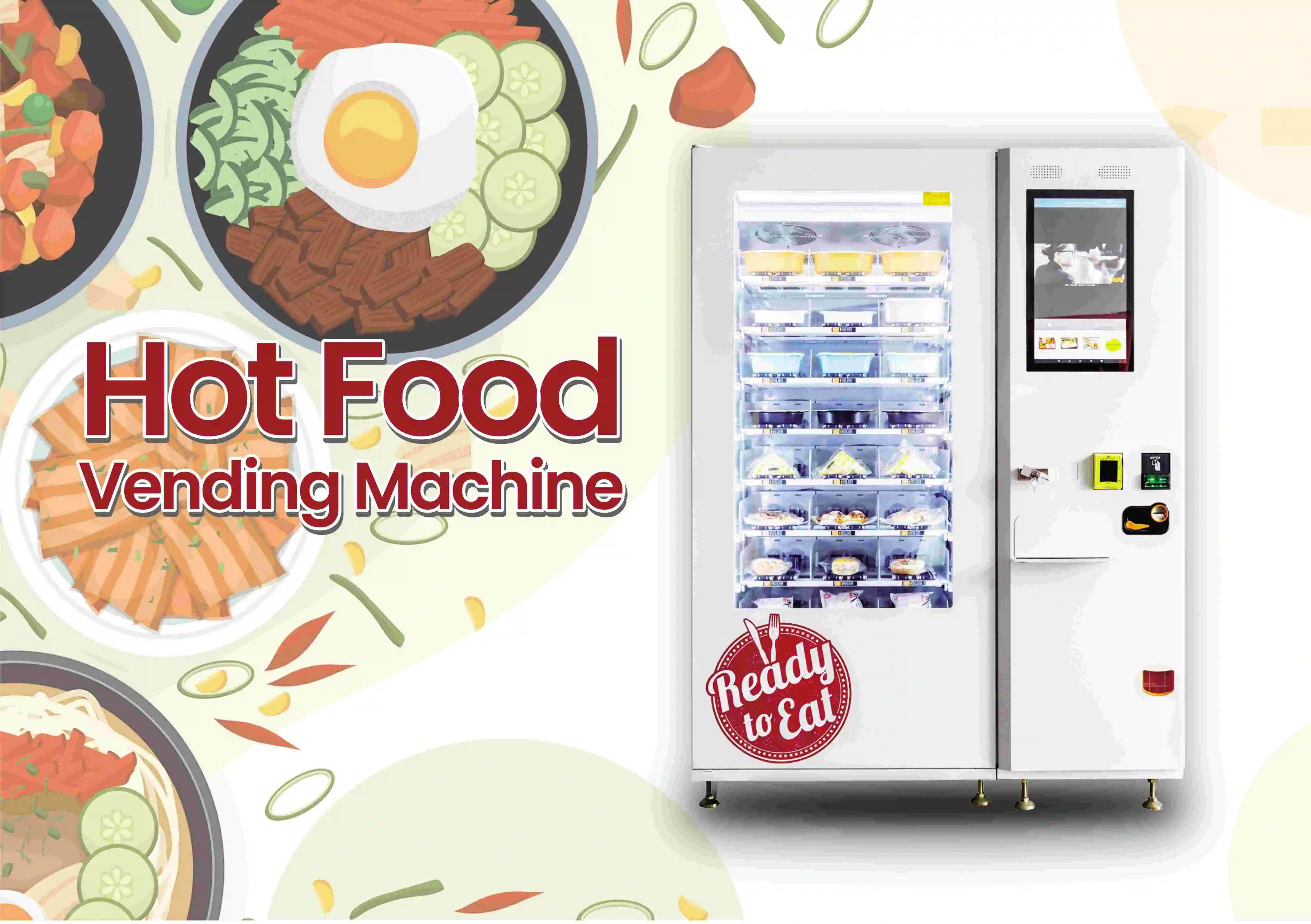 Hot Food Vending Machine